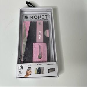 Monet phone grip-wallet-kickstand